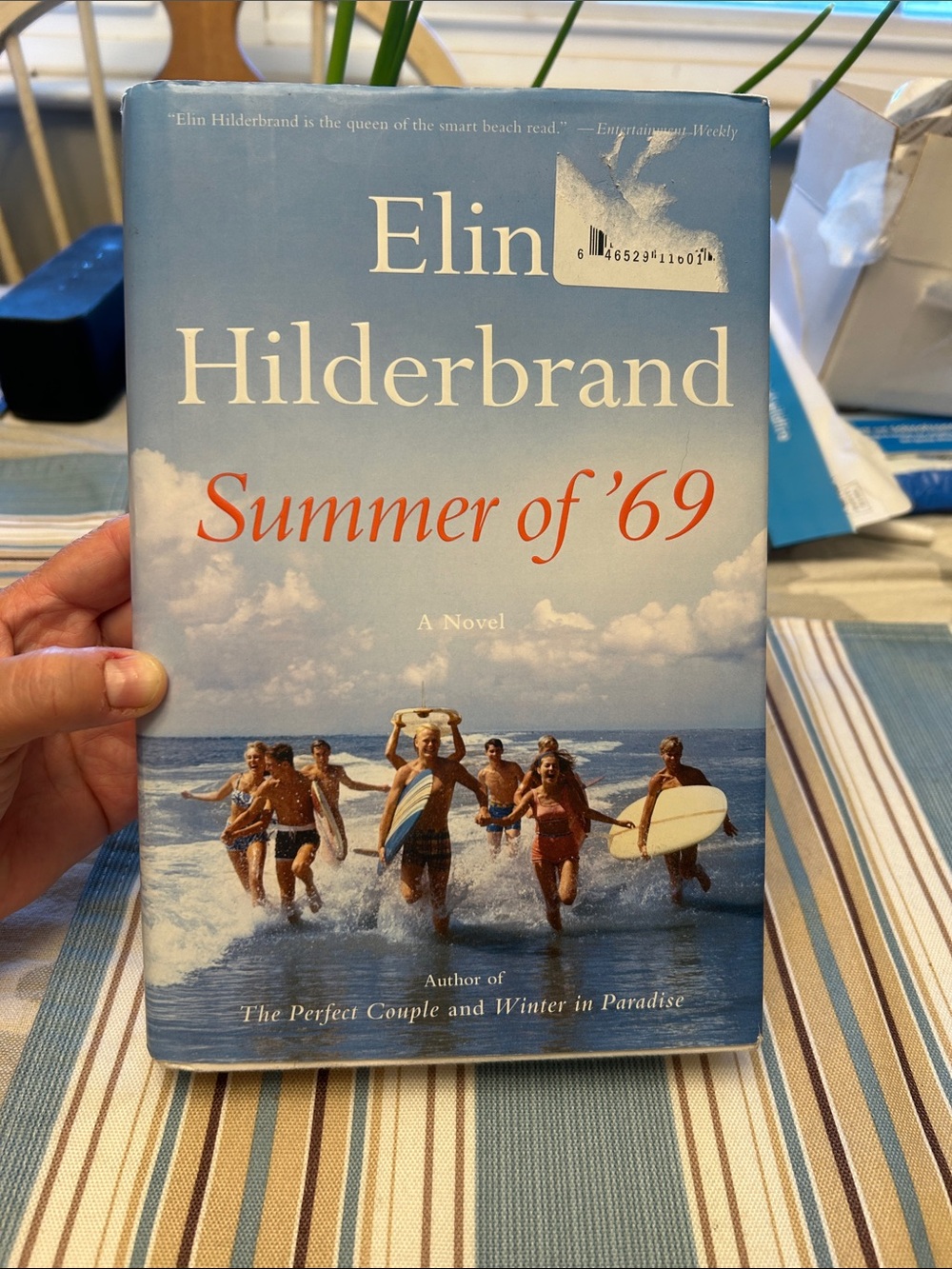 Elin Hilderbrand - Summer of '69 (Book) - Blue & White Cover